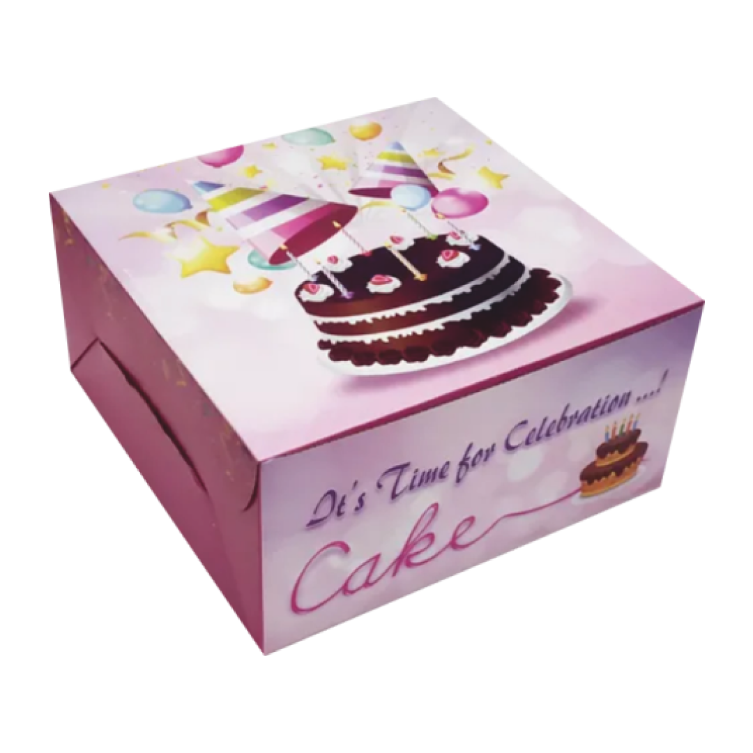 MULTICOLOUR PRINTED CAKES BOXES