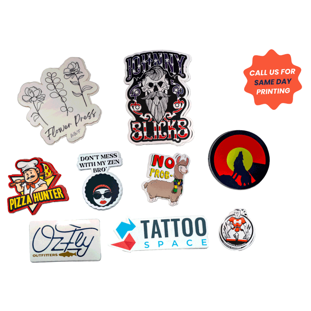 CUSTOMIZED DIE CUT STICKERS