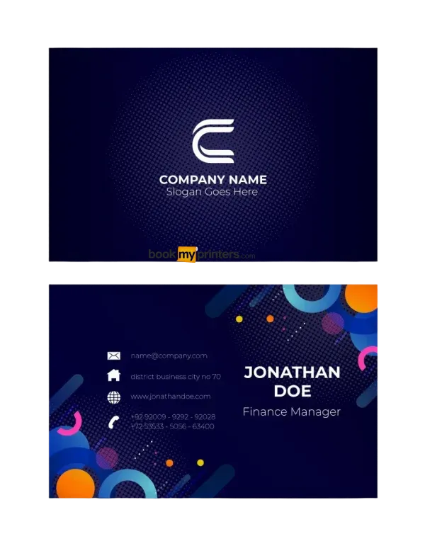 POTRAIT BUSINESS CARD