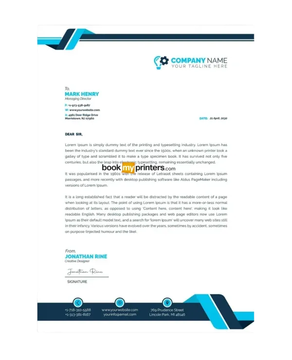 LETTERHEAD