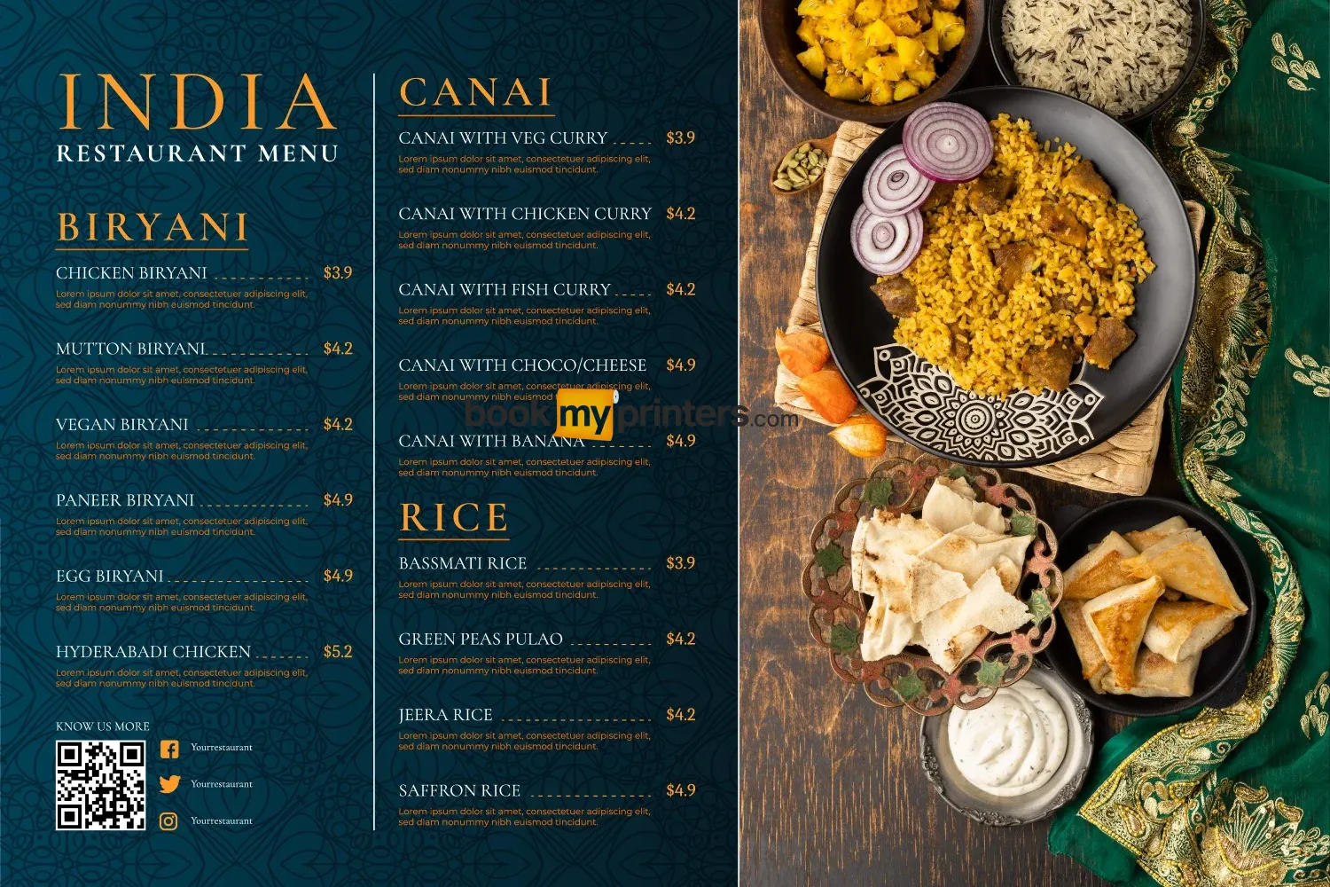 MENU CARD